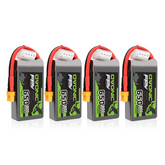 Ovonic 650mAh 3S 11.1V 80C LiPo Battery with XT30 Plug for Small FPV 4pcs or 1pcs