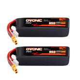 2-Pack Ovonic 4S 850mAh 120C 15.2V LiHV Battery w/XT30 Plug