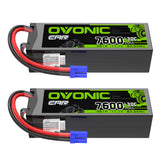 OVONIC 3S 7600mAh Hardcase 130C 11.1V Lipo Battery with EC5 Plug