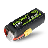 OVONIC 6S Lipo-Akku 6000mAh 6S1P 50C 22,2V RC Lipo-Akku mit XT90-Stecker für FPV-Drohne RC-Flugzeug Quadcopter Hubschrauber-LKW