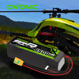 Ovonic 100C 6S 4500mAh 22.2V LiPo Battery with XT90 Anti-Spark Connector for RC Car Airplane Heli