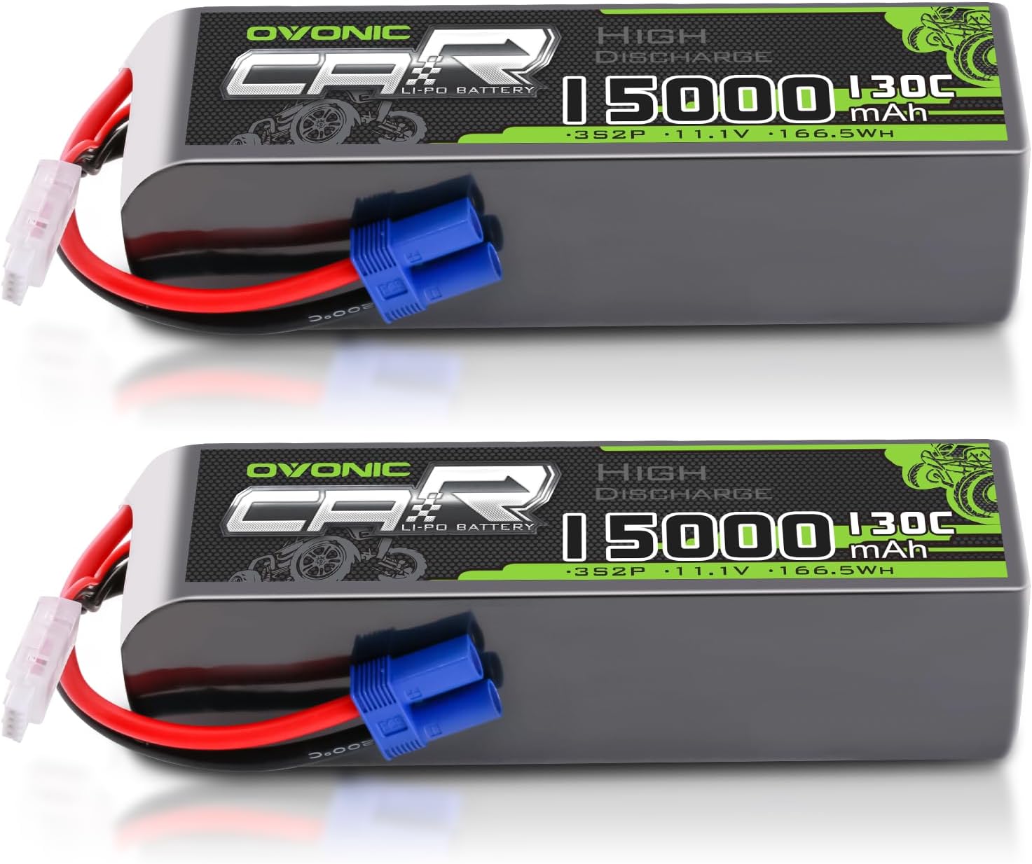 3 c lipo 2 x OVONIC 11.1V 130C 7200mAh 3S Battery with EC5 Plug for 1/8 1/10 RC Car Truck Buggy Learn more about Traxxas iD technology here . Palm Power 3S 180mAh Gen2