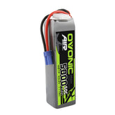 Ovonic 5000mah 6S 22,2V 50C Lipo Akku mit EC5 Stecker für Airplane&Heli 1/10 SENTON 6S