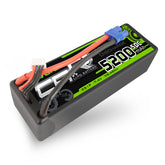 OVONIC 7.4V 5200mAh 2S1P 50C Hardcase Lipo Batterie 24 # avec prise XT60 pour camions de voiture RC
