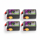 2×Ovonic Rebel 2.0 6S Lipo Battery 1550mAh 6S1P 150C 22.2V FPV LiPo Battery