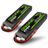 2 × Ovonic 80C 3S 5800 mAh 11,1 V LiPo-Akku für 1/10 Traxxas Losi Auto mit Deans-Stecker