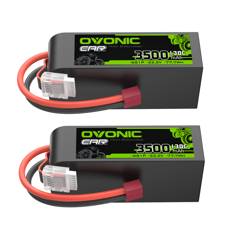 OVONIC 130C 3500mAh 22.2V 6S LiPo Battery with Deans Plug