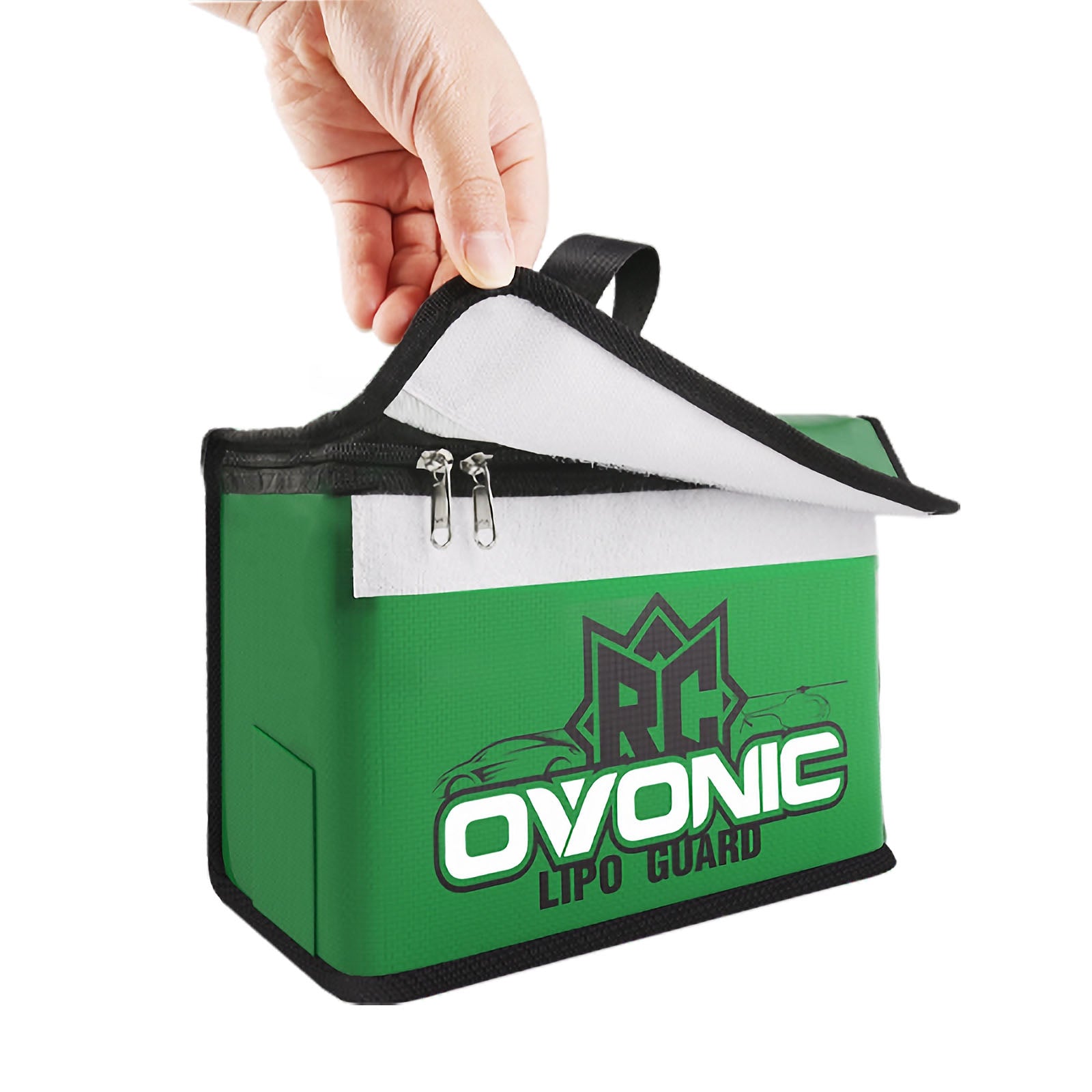 OVONIC Lipo Safe Bag Sac de Sécurité Lipo Sac Anti-déflagrant Ignifuge  Grande Capacité Lipo Protection de Stockage de Batterie Pochette de  Sécurité pour La Charge et Le Stockage : : Jeux et