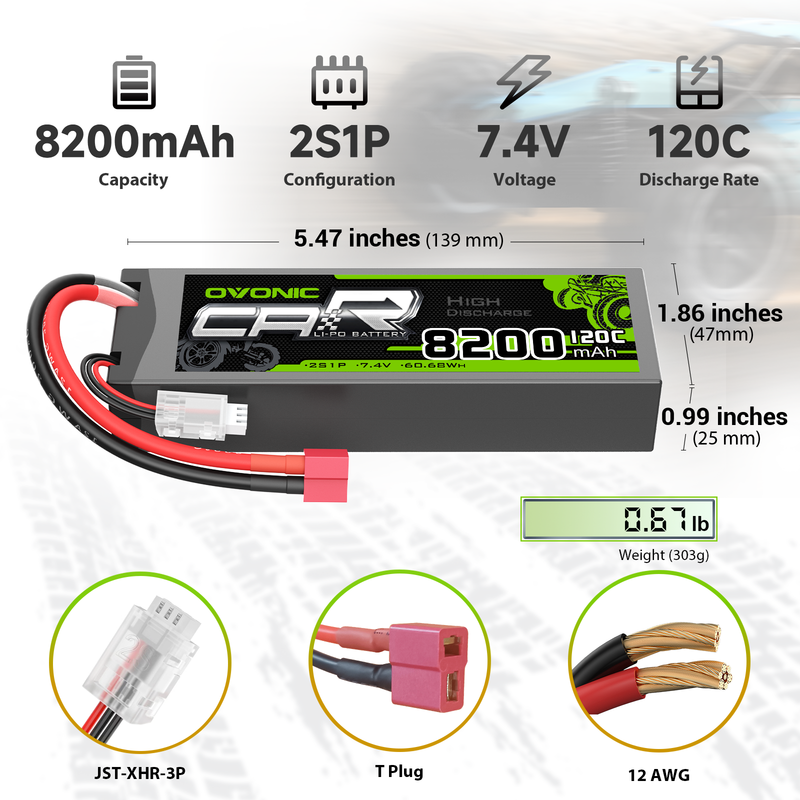 Batterie Lipo 2S 6200mAh Pour TX16S & Boxer - RadioMaster Batterie Lipo 2S 6200mAh Pour TX16S & Boxer - RadioMaster