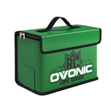 OVONIC Lipo Safe Bag Fireproof E×plosionproof Bag, Large Capacity for Lipo Battery Charge & Storage