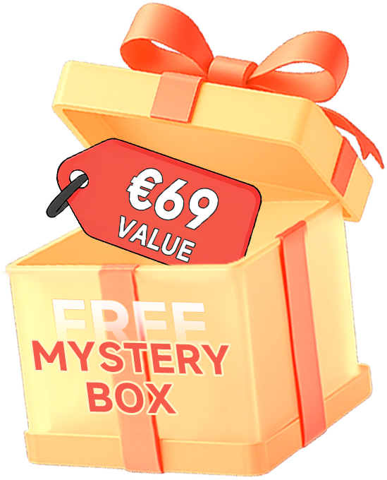 Ovonic Mystery Box 1 | 1 Random Item: 2-Pack Battery Bundle, 3-Pack LiPo Safe Bag Bundle Kit, Cap, T-Shirt, or Banner