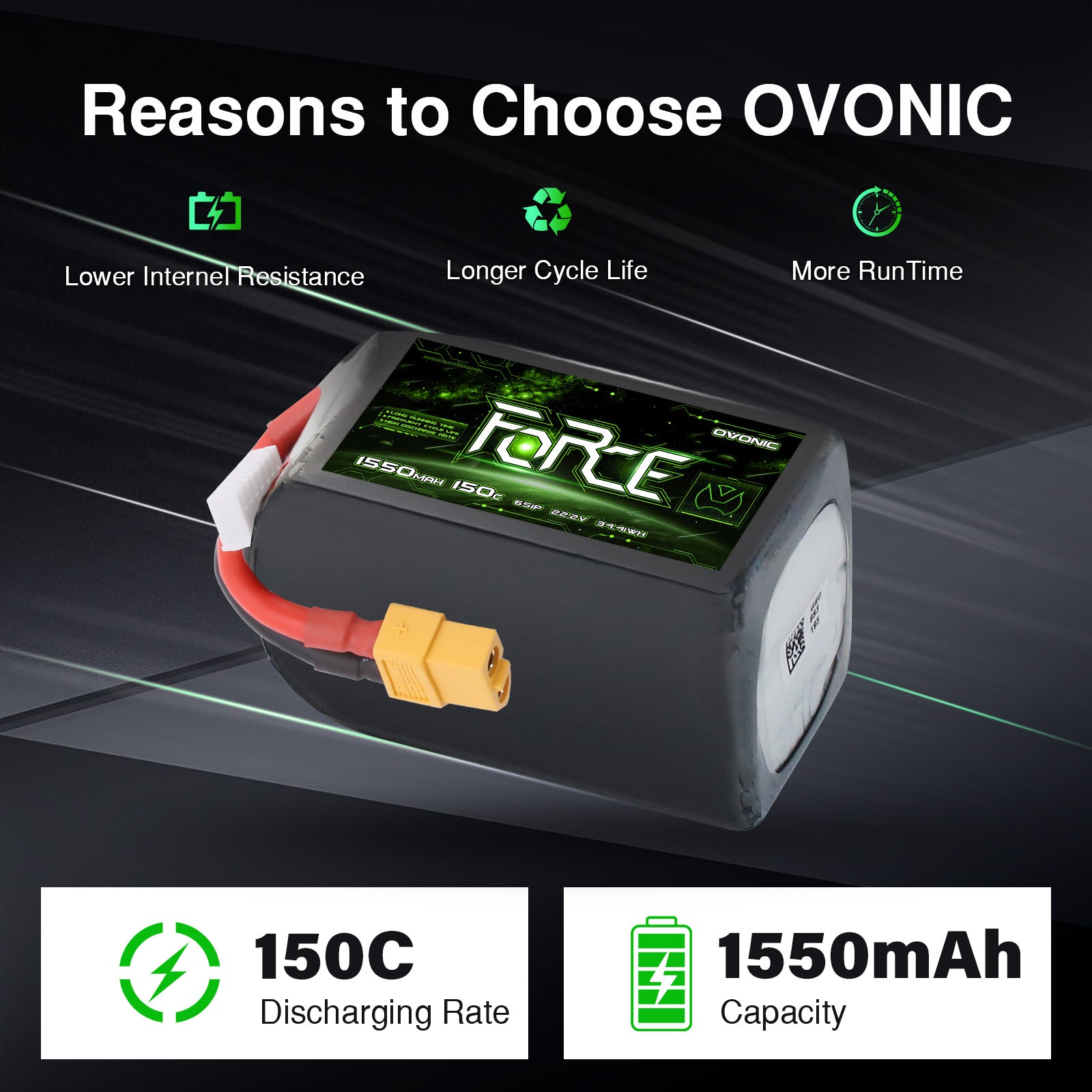 lipos up to 150 c ProTek RC 2S 150C Low IR SG3 HV Mid-Sized LiPo Battery (7.6V/7400mAh) new battery specifically designed for professional FPV racing competitions Vant 2S 5000 mAh 150C