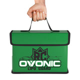 OVONIC Lipo Safe Bag Fireproof E×plosionproof Bag, Large Capacity for Lipo Battery Charge & Storage