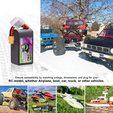 Ovonic Rebel 2.0 150C 22.2V 1400mah 6S Lipo Battery Pack with XT60 Plug for 5 to 6 inch FPV Racing Freestyle Drones 180-330mm Brushless FPV Quad Helicopter 4Pcs/2Pcs