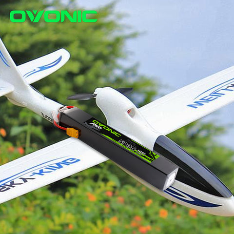 Ovonic 12S 5300mAh 100C 44.4V LiPo Battery w/XT90 Plug