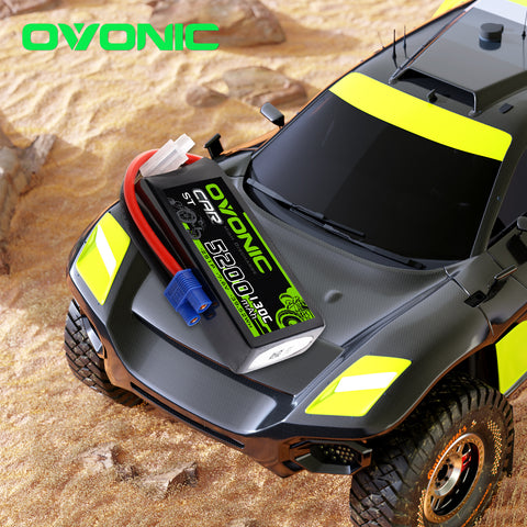 Ovonic 2S 5200mAh 130C 7.6V Shorty LiHV Battery w/EC3 Plug