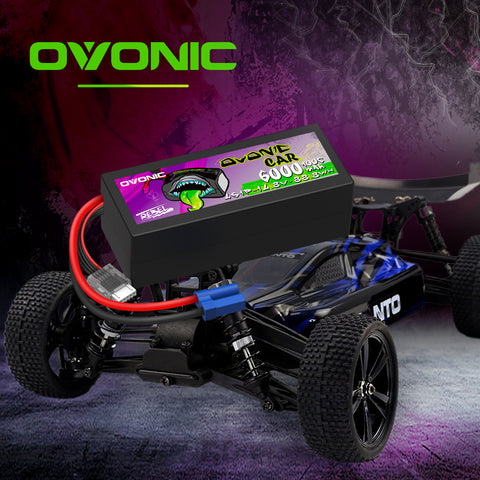 Ovonic Rebel 2.0 100C 14.8V 6000mAh 4S LiPo battery EC5 For Arrma Outcast Kraton Truck
