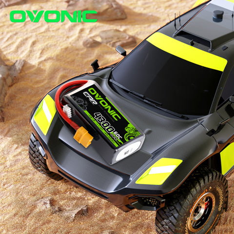 Ovonic 3S 4300mAh 60C 11.4V LiHV Battery w/XT60 Plug