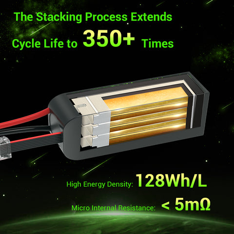 Ovonic ROAM 22.8V 16000mAh 40C 6S1P LiHV Battery Pack with XT90S-F Anti-Spark Plug for Agricultural Spraying and Crop Dusting Drones