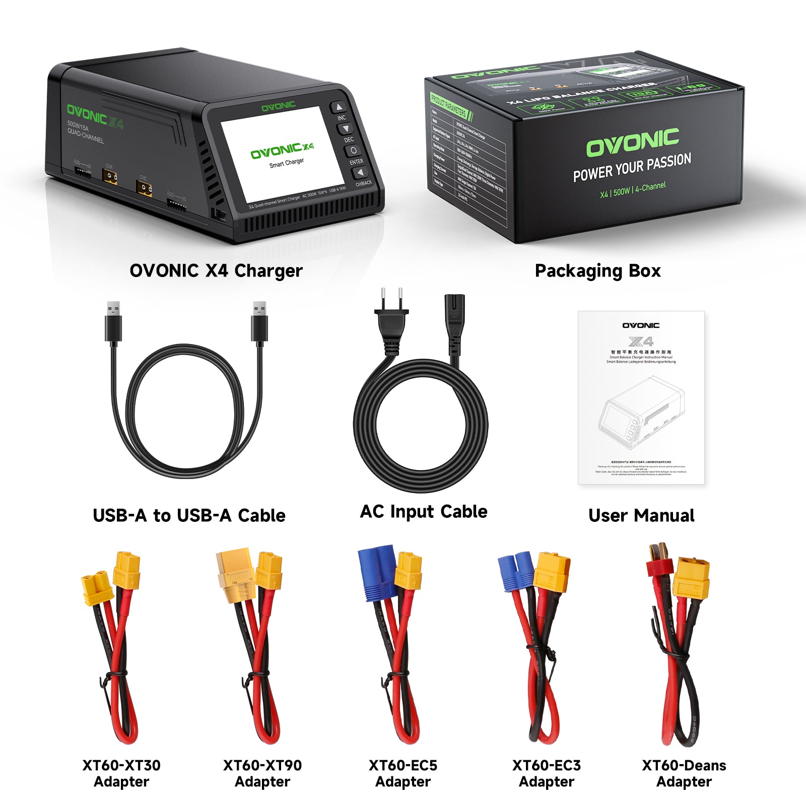 Kwikee Gear Box Replacement Ovonic X4 AC500W Channel Smart LiPo