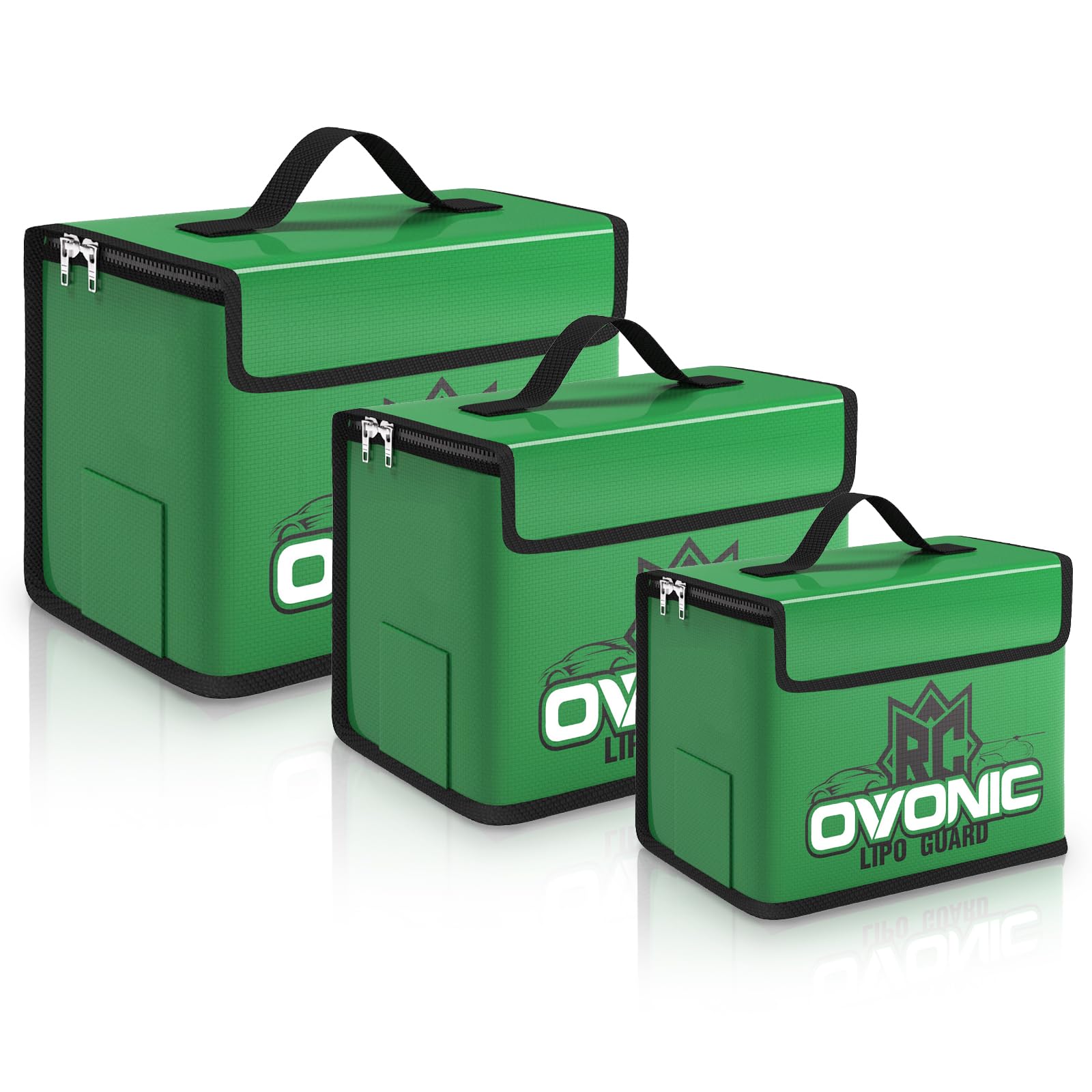 OVONIC Triple-Layer Fireproof LiPo Safe Bag Kit (S/M/L)