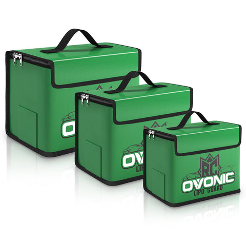 OVONIC Triple-Layer Fireproof LiPo Safe Bag Kit (S/M/L)