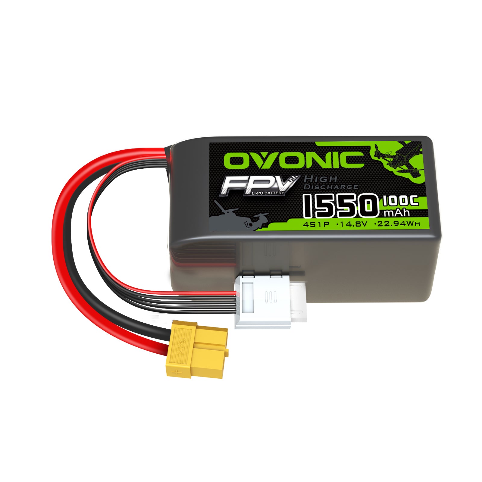 Batterie Lipo 4S 14.8V 6000mAh 60C-XT60