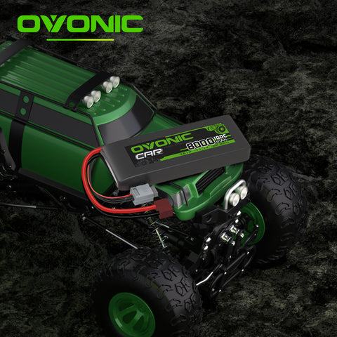 Ovonic 100C 11.1V 8000mAh 3S LiPo Battery with Deans(T) & XT60 Plug
