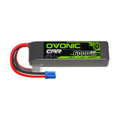 Ovonic 60C 14.8V 6000mAh 4S LiPo Battery Pack for 4s &8s RC car Arrma Truck - EC5 Plug