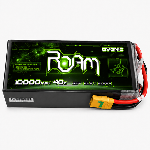 Ovonic ROAM 22.8V 10000mAh 40C 6S1P LiHV Battery Pack with XT90S-F 