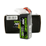 2×Ovonic 70C 3S 750mAh 11.1V LiPo Battery for RC Helicopter LOGO200 - XT30 Plug - Ampow