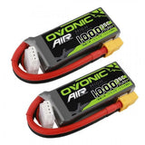 [2 Packs] Ovonic 1000mAh 3S 11.1V 35C Lipo Battery Pack with XT60 Plug for Airplane & Heli - Ampow