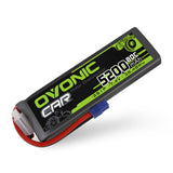 Ovonic 80C 2S1P 5200mAh 7.4V LiPo Battery for RC Car - EC3 Plug