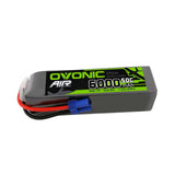 Ovonic 6000mah 6S 22.2V 50C Lipo Battery Pack with EC5 Plug for Airplane&Heli Car