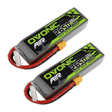 2×Ovonic 2650mah 6S 22.2V 35C Lipo Battery Pack with XT60 Plug for Airplane&Heli