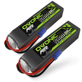 Ovonic 5000mah 6S 22.2V 50C Lipo Battery Pack with EC5 Plug for Airplane&Heli 1/10 SENTON 6S