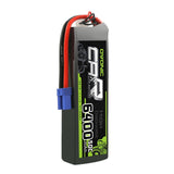 Ovonic 60C 3S 6400mAh 11.1V LiPo Battery Pack with EC5 Plug for ARRMA Car - Ampow