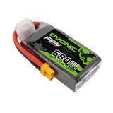 4×Ovonic 650mah 3S 11.1V 80C Lipo Battery Pack with XT30 Plug for Small FPV