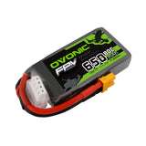 4×Ovonic 650mah 3S 11.1V 80C Lipo Battery Pack with XT30 Plug for Small FPV