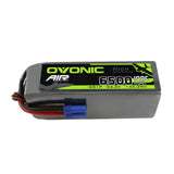Ovonic 100C 22.2V 6500mAh 6S1P Lipo Battery with EC5 Plug for RC arrma