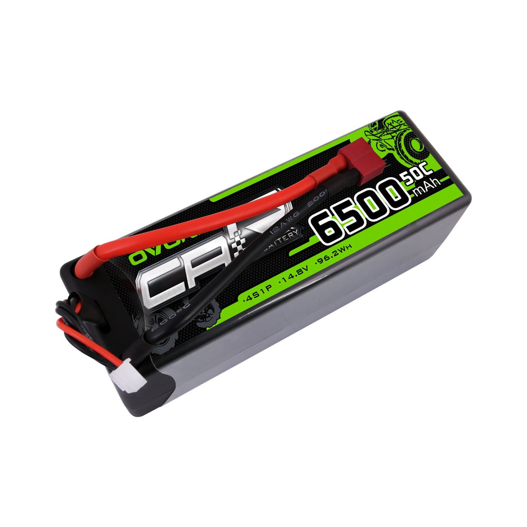 OVONIC 4S Lipo Akku 6500mAh 80C 14.8V mit XT90 Stecker für RC Auto RC