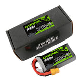 OVONIC 11.1V 3S 1300mAh 50C LiPo Battery Pack with XT60 Plug for FPV Drone - Ampow