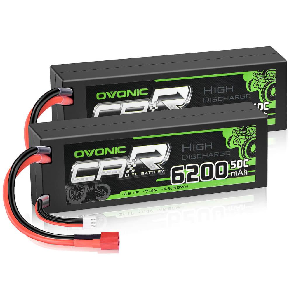 EMEPOVGY Lot De 2 Batteries Lipos 7,4 V 2S 80C 5200 MAh Avec Connec En T Deans Pour Voitures Telecommandees 1 8 1 10 Amz B0bz EMEPOVGY Lot De 2 Batteries Lipos 7,4 V 2S 80C 5200 MAh Avec Connec En T Deans Pour Voitures Telecommandees 1 8 1 10 Amz B0bz