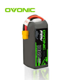 Ovonic 100C 6S 1800mAh 22.2V LiPo Battery for FPV freestyle