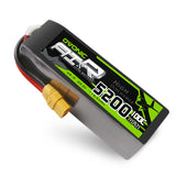 OVONIC 22.2V 5200mAh 6S 100C LiPo with XT90 & AS150 Plug for X-Class Cinelifter