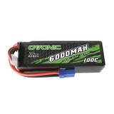 Ovonic Rebel 100C 3S 6000mAh 11.1V LiPo Battery for ARRMA 3S&6S- EC5 Plug - Ampow