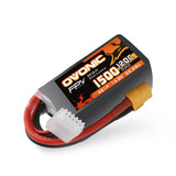 2x Ovonic 120C 4S1P 1500mAh 14.8V LiPo Battery for FPV - XT60 Plug - Ampow