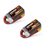 2x Ovonic 120C 4S1P 1500mAh 14.8V LiPo Battery for FPV - XT60 Plug