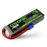Ovonic 3000mAh 4S 14.8V 35C Lipo Battery Pack with EC3 Plug for RC helicopters