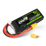 Ovonic 7.4V 2200mAh 2S1P 50C Lipo Battery with XT60 & Trx Plug for RC truck